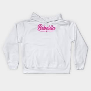 Bebesita - pink design Kids Hoodie